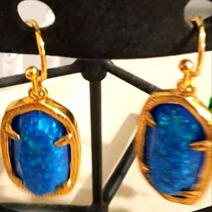 Petite Cobalt Blue earrings